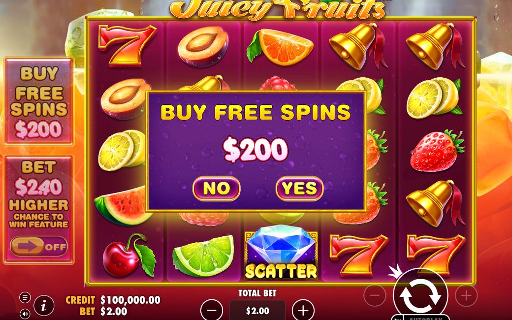 Bonus screen with the special reels in play